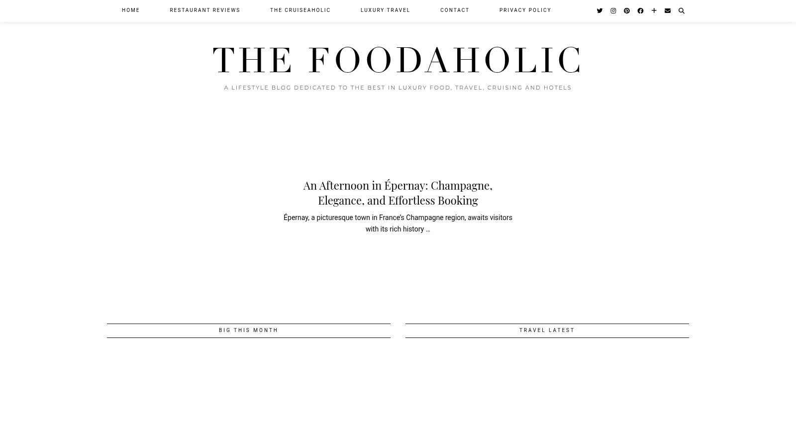 The Foodaholic