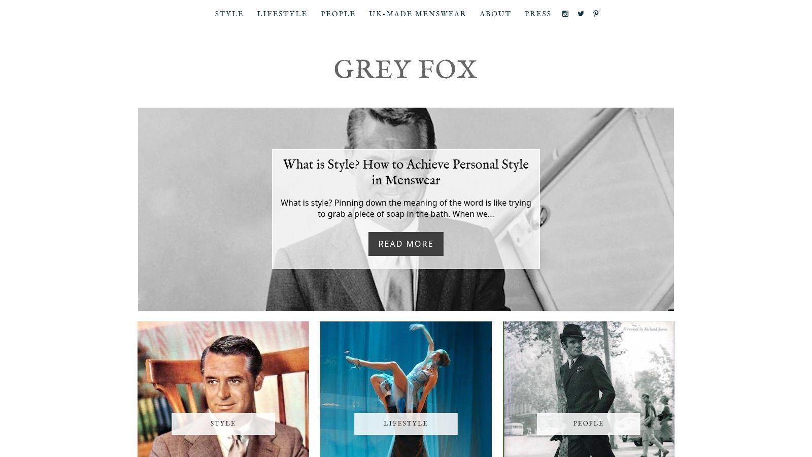 Grey Fox Blog (David Evans)