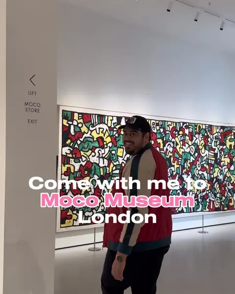 Instagram post by @dilbaghgill for Moco Museum